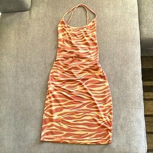 SHEIN Zebra Print Dress